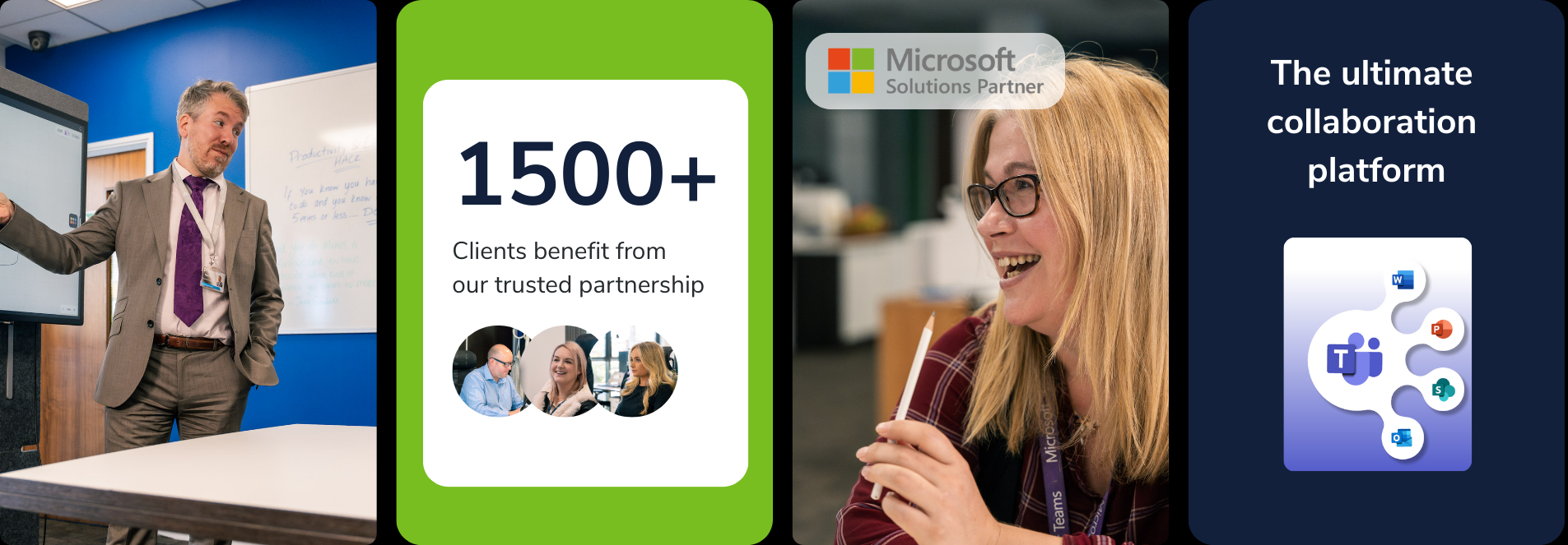 Trusted Microsoft Solutions Partner – 29 years of success and 1500+ clients