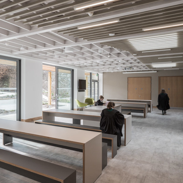 A concept image of a new area of St. Columbus School