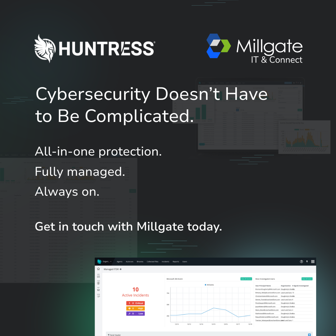 Huntress Webpage Ad