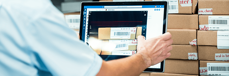 Scanning barcodes with Microsoft tablet
